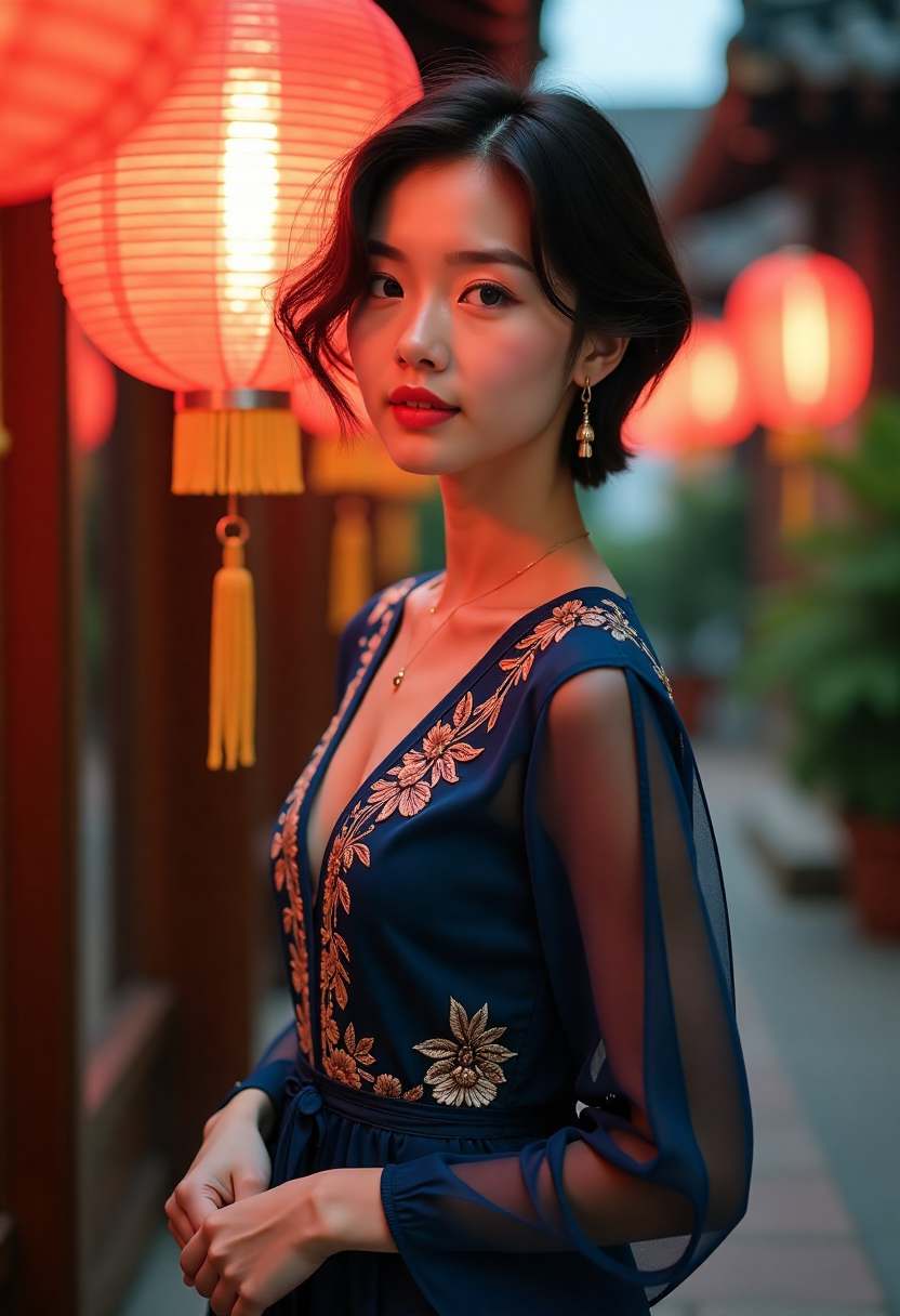 手写日语学习卡片与耳机